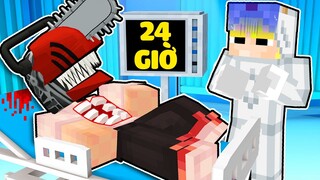 TÔ GÀ THỬ THÁCH 24H CHỮA BỆNH CHO CHAINSAW MAN TRONG MINECRAFT*NẾU QUỶ CƯA CHỈ CÓ 24H ĐỂ SỐNG SÓT