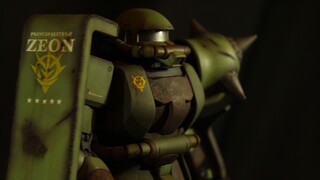 [Không dành cho đánh giá 05] Brave Heart (sản xuất bởi Battle Damaged MS06J Land War Zaku II)