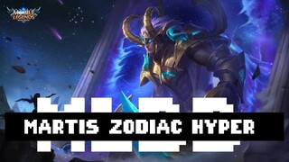 MLBB Gameplay martis zodiac hyper auto win