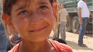 Video perbandingan anak-anak di masa damai dan masa peperangan