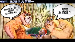 Bald Qiang: I really admire you two stinky bears! !