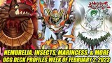 Nemurelia, Insects, Marincess, & More! Yu-Gi-Oh! OCG Deck Profiles Week Of February 2, 2023