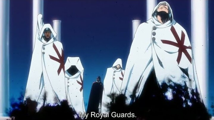 Squad Zero VS The Stern Ritter's  The battle begins at Soul King Palace BLEACH #24 bleach tybw