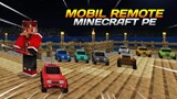 CARA BERMAIN MOBIL REMOTE DI MCPE 1.18 ! Bisa di kontrol beneran 😱Berasa asli...