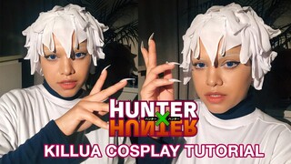 KILLUA HIJAB & MAKEUP COSPLAY TUTORIAL | Hunter x Hunter Cosplay