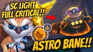 STRONGEST GUNNER WHEN MAX !! HYPER BANE ASTRO SC LIGHT !! MAGIC CHESS MOBILE LEGENDS