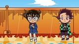 [Ke Xue Fishing] Conan Tanjiro's Leisure Fishing Daily Thanh Gươm Diệt Quỷ Sứ Mệnh Thần Chết Rạp hát quạt tự chế hợp tác của học sinh trường tiểu học