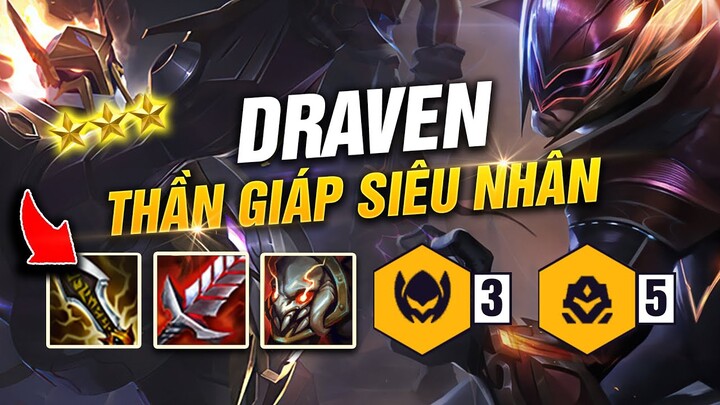 LEO RANK CỰC DỄ VỚI DRAVEN THẦN GIÁP SIÊU NHÂN CÂN NGUYÊN BÀN CỜ ĐTCL MÙA 8 | HƯỚNG DẪN ĐỘI HÌNH