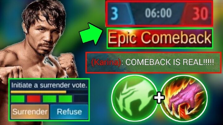 IMPOSSIBLE EPIC COMEBACK | LATE GAME HARD CARRY IN SOLO RANK | PAQUITO JUNGLE EMBLEM | MLBB