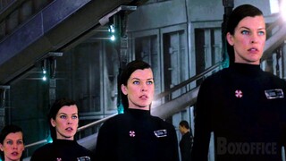 Deadly Fight in the Human Factory | Resident Evil: Retribution | CLIP