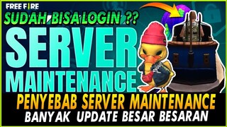 SUDAH BISA LOGIN ? PENYEBAB SERVER MAINTENANCE & UPDATE FREE FIRE HARI INI 8 JUNI 2021