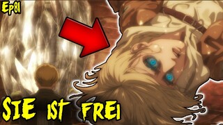 ANNIE ist FREI & TITANEN laufen AMOK! | Attack on Titan Final Season Folge 22 (81) Review