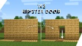 Cara Membuat 1x2 Hipster Door - Minecraft Tutorial Indonesia