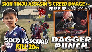 GILA THE BEST BANGET SKIN TINJU ASSASIN CREED TERBARU! SOLO VS SQUAD KILL 20++ GA TUH!??!!