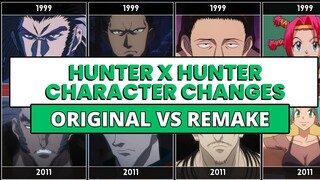 Hunter x Hunter: Character Changes - Original 1999 vs. Remake 2011