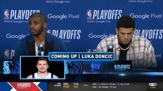 Chris Paul on Game 1: "Luka is the best player in the NBA but we're going to win this series"