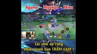 #shorts Highligh Ryoma lối chơi ép rừng khiến team bạn trầm cảm