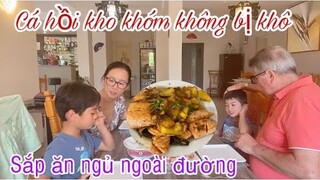 Cá hồi kho khóm không bị khô/nguyên gia đình sắp ăn ngủ ngoài đường/Ẩm thực miền tây/Cuộc sống pháp