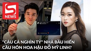 Động thái đầu tiên của "cậu cả nghìn tỷ" nhà bầu Hiển sau tin đồn cầu hôn bạn gái