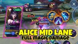alice mid lane agresive killer full magic damage penetration