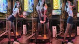 【พาโนรามา VR 360°】สาวโรงเรียนเต้นและเต้น ฮยอนอาเหวี่ยงหางและเต้นมอเตอร์ไฟฟ้าขนาดเล็ก