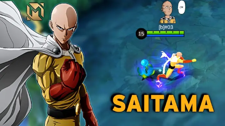 One-Punch Man SAITAMA in Mobile Legends 😮