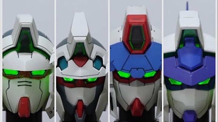 [收藏分享]三代同框，高达Head Collection系列