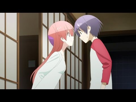 Tsukasa's morning kiss | Tonikaku kawaii season 2