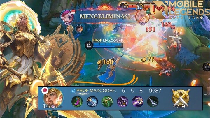GOKIL JUGA MINSITTHAR BUILD DAMAGE❗TURET LAWAN AUTO JEBOL