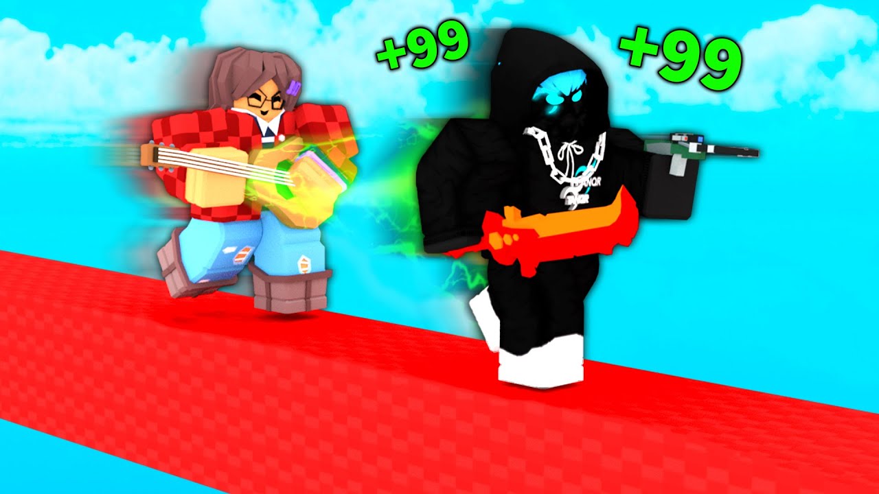 The ULTIMATE LUCKY BLOCK Race (Roblox Bedwars) 