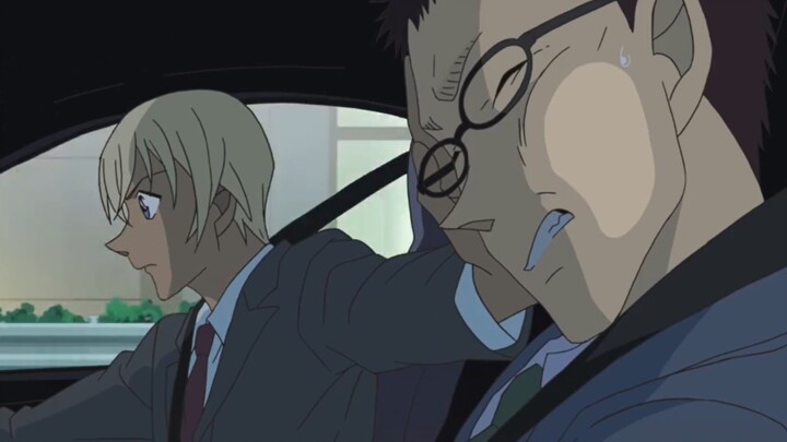 The boss was driving while his subordinates were sleeping beside him