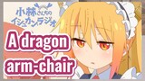 A dragon arm-chair