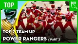 POWER RANGERS - TOP 7 Team Up HAY NHẤT (Phần 2)