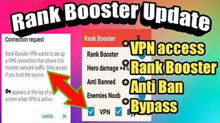 Rank Booster w/ VPN | Update | Mobile Legends: Bang Bang