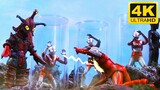 「𝟒𝐊译文」Total destruction! The Five Ultra Brothers and the Hell Star Hippolyte appear (Ultraman Ace Ep