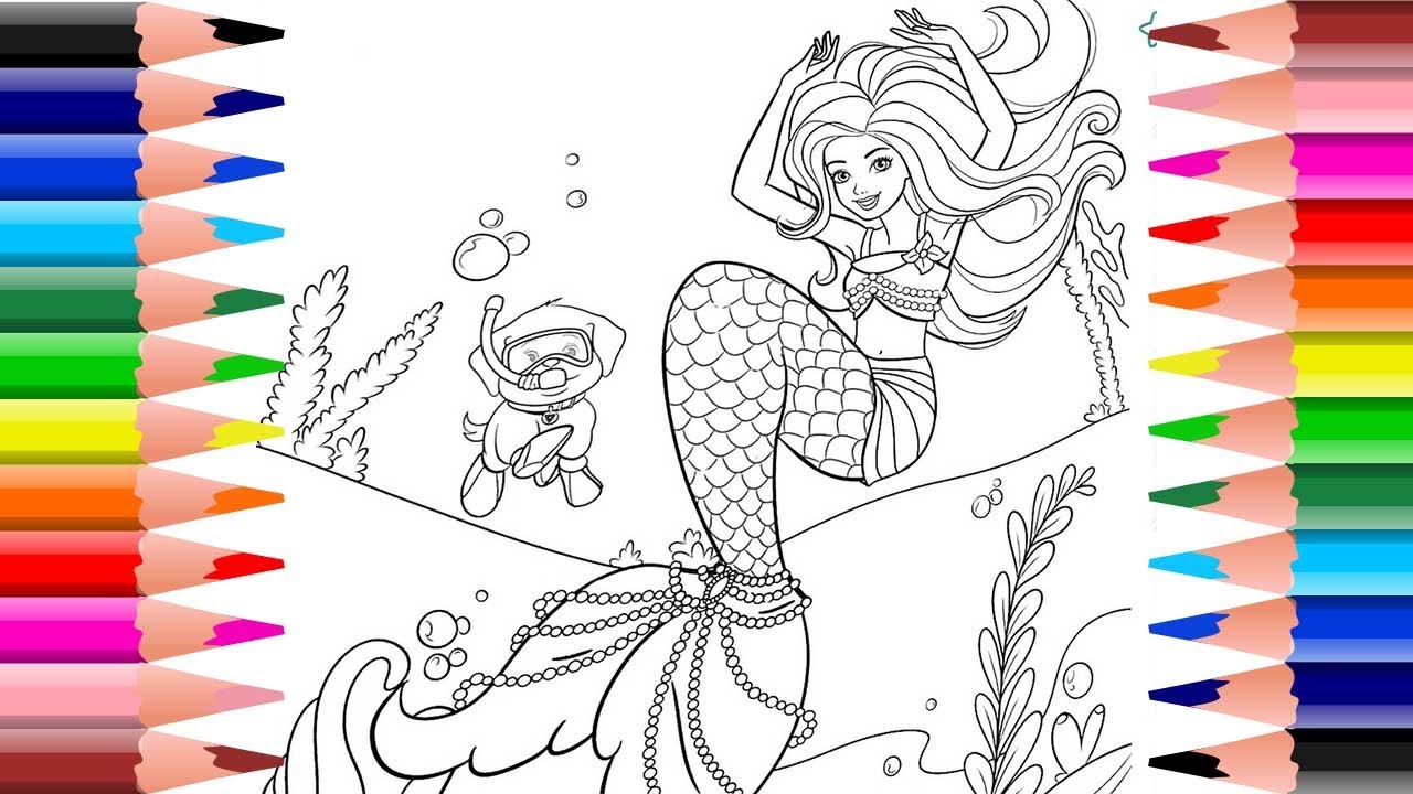 barbie swan lake coloring pages