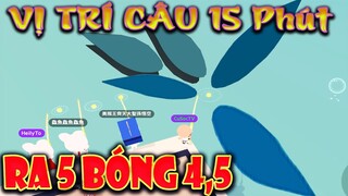 Cách câu cá lớn trong Play together - Vị trí câu lên bóng 4,5 | CU SÓC TV