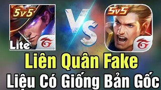 Thử Tải Và Chơi Liên Quân Lite (Fake) Siêu Nhẹ Mua Trang Phục Miễn Phí Và Trang Phục Tăng Dame