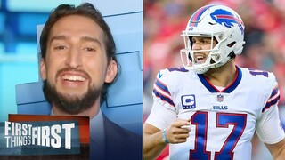 First Things First | Josh Allen’s the favorite for NFL MVP, Bills are the best team in AFC - Nick