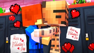 Valentine's Day Kiss || Minecraft Daycare Academy