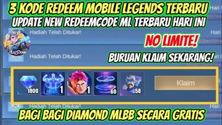 BURUAN! 3 KODE REDEEM ML TERBARU KODE REDEEM MOBILE LEGENDS HARI INI UPDATE DESEMBER 2024