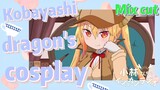 [Miss Kobayashi's Dragon Maid]  Mix cut | Kobayashi dragon's cosplay