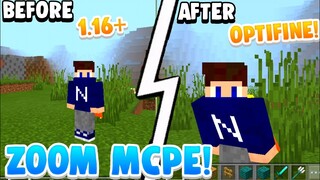 ZOOM ADDON FOR MCPE 1.16+