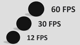 12 FPS vs 30 FPS vs 60 FPS (so sánh, video 4k)