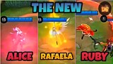 ALICE, RAFAELA & RUBY REVAMPED AND REMODELED GAMEPLAY - Mobile Legends: Bang Bang!