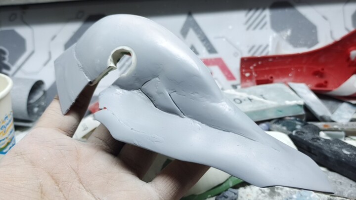 Benar sekali, orang yang menggosok model dengan tangannya telah kembali!Gunpla Hand Rubbing Chambro 