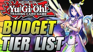 Yu-Gi-Oh! Budget Tier List | Post 2022 Mega Tins & Structure Deck Legend of the Crystals!