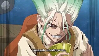 dalang di balik pembatuan manusia? – Dr stone season 3 eps 3