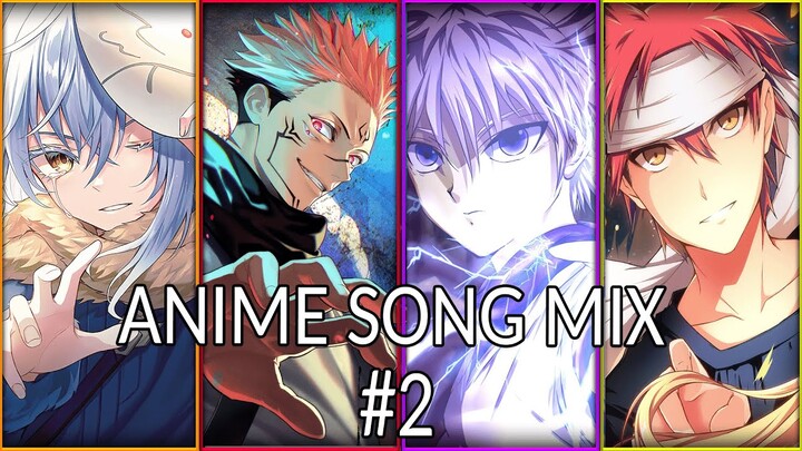 ANIME OPENING AND ENDING MIX #2 ( FULL SONGS )