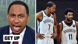 GET UP | Stephen A. Smith "roast" Kyrie Irving for 'tragic' performance vs Celtics in Game 4